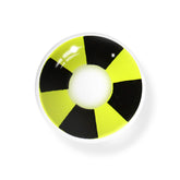 Cosplay Circus Light Yellow Coloured Contact Lenses
